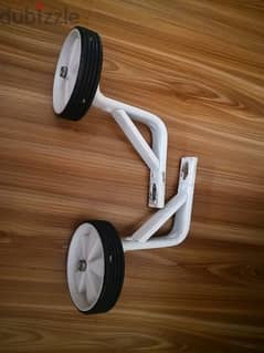 Pair of Side wheel, for baby cycle. 0