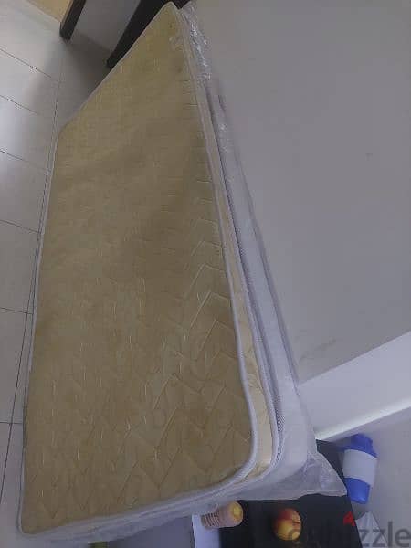 Single bed with mattress 1