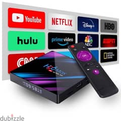 4K Android TV box Receiver/ALL TV channels Without Dish/Smart box
