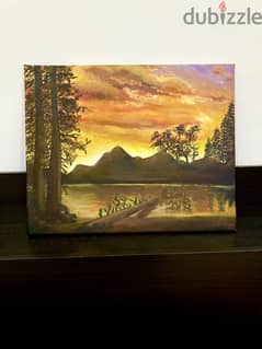 Landscape art paintings for sale at a negotiable price