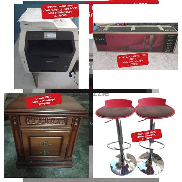Cupboards fridge washing machine and other household stuff for sale 4