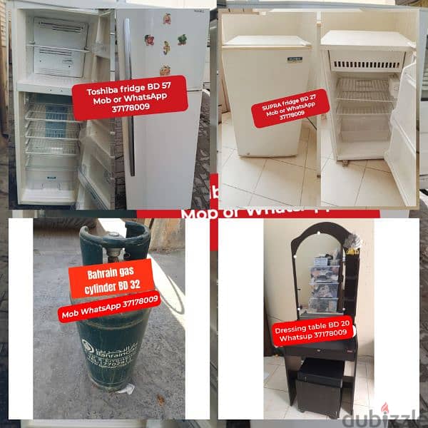 Cupboards fridge washing machine and other household stuff for sale 8