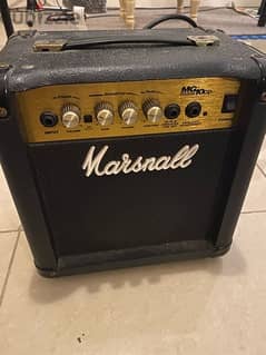 Marshall practice guitar amp
