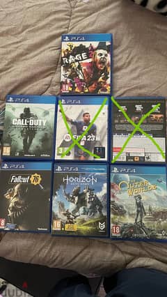 for sale PS4 games 0