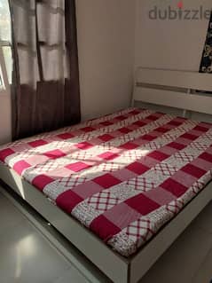 IKEA heavy duety bed, rerly used 0