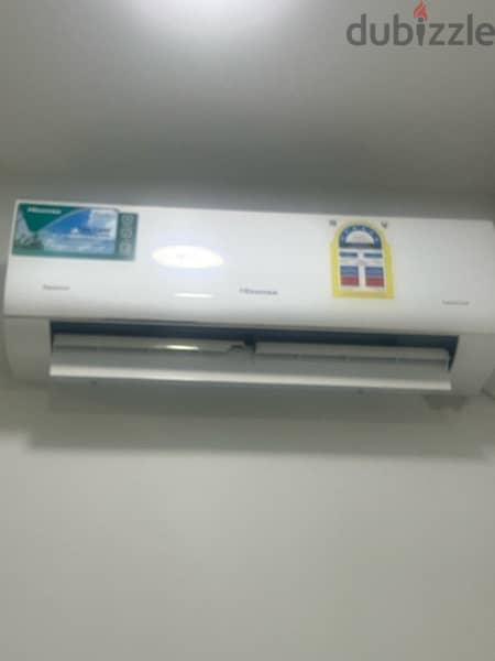 hisense new air conditioner. . 1