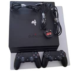 PS4 PRO 1TB with 2 cds