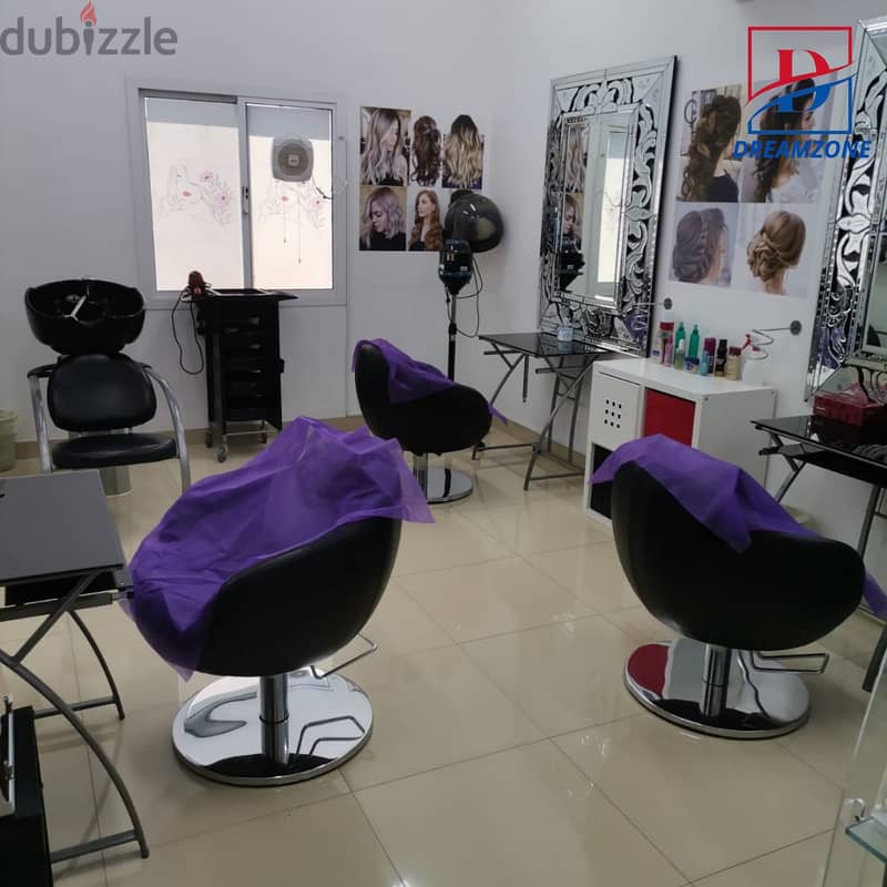 For Sale Fully Equipped Ladies Salon and Spa in Riffa Hajiyat Road 2