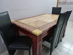 Dining Table with 4 Chairs