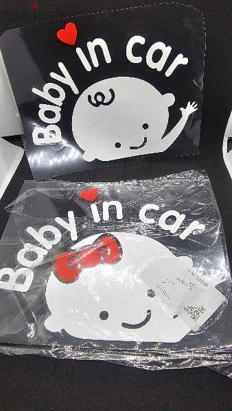 baby in car warning signs for sale 1