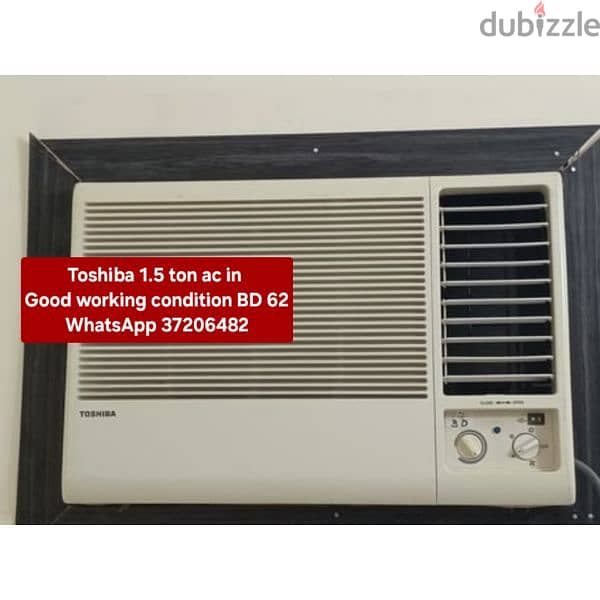 Zamil 2 ton window ac and other items for sale with fixing 1