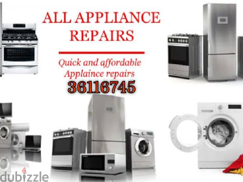 All types of washing machines refrigerator AC repair workshop 1