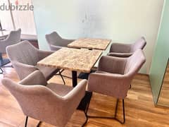 Shessha shop very comfortable chairs and table for sale at 1/3 price