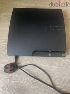 PlayStation 3 with power cable