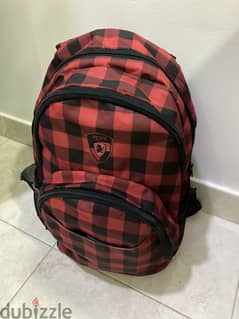 Red back pack for sale