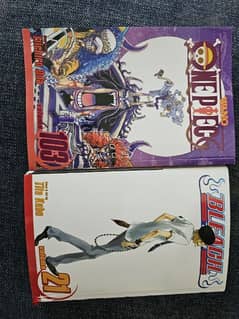 one piece and bleach manga good condition 0