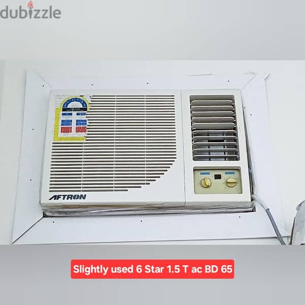 KENSTAR 1.5 ton split ac and other items for sale with fixing 3