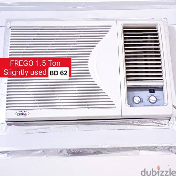 KENSTAR 1.5 ton split ac and other items for sale with fixing 7