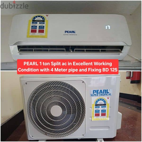 KENSTAR 1.5 ton split ac and other items for sale with fixing 13