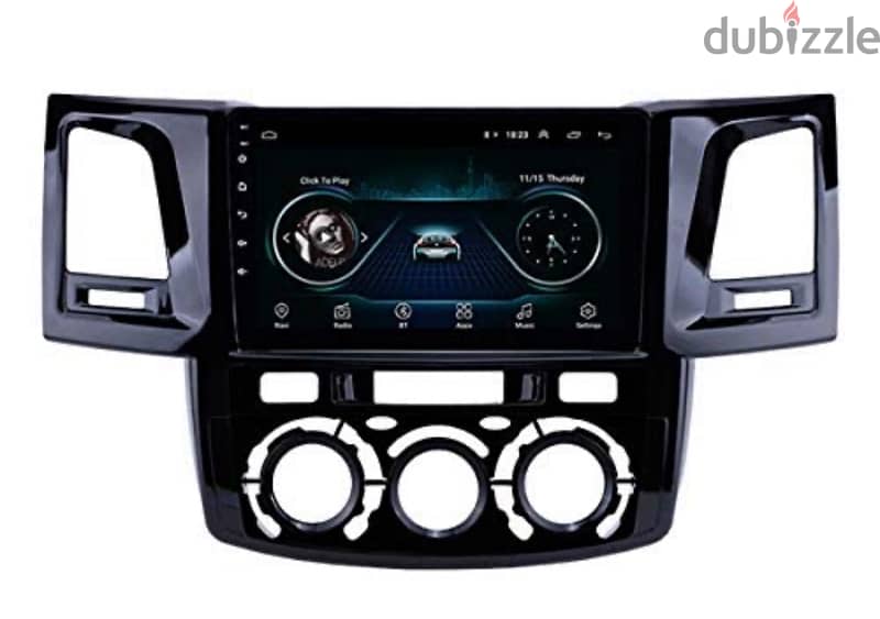 Original Toyota Fortuner 2012 to 2015 CD LCD Player and Frame 10
