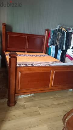 used bed for 39 with metres 6 or 8 inches high please call what's app