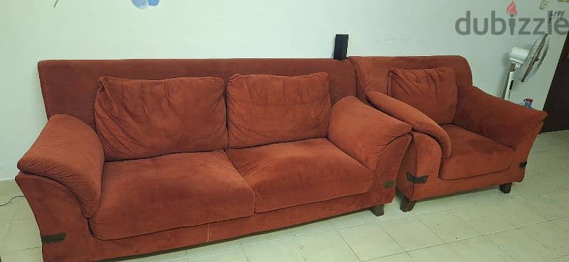 Home sofa for sale used one  3 +2+1 1