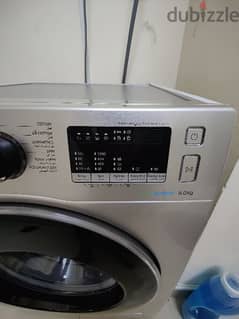 Samsung front load washing machine 8 kg
