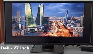 Dell P2717H 27" inch Full HD LED Monitor in New Condition for Sale 0
