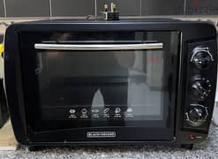 Black+Decker, 45 Litre Double Glass Multifunction Toaster Oven.
