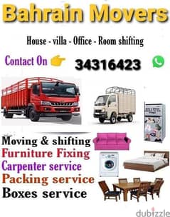 house and movers pakers Bahrain movers pakers