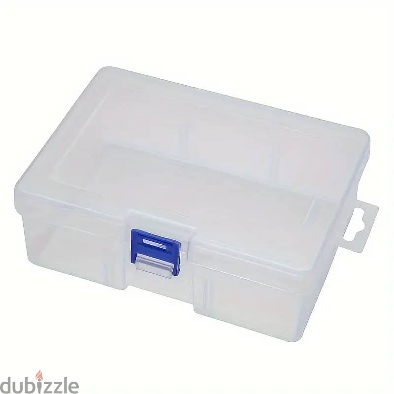 Plastic Transparent Box, Jewelry Accessory Box, Hardware Parts 3