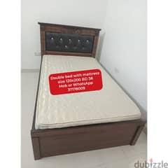 Bed size 120x200 and other household items for sale with delivery
