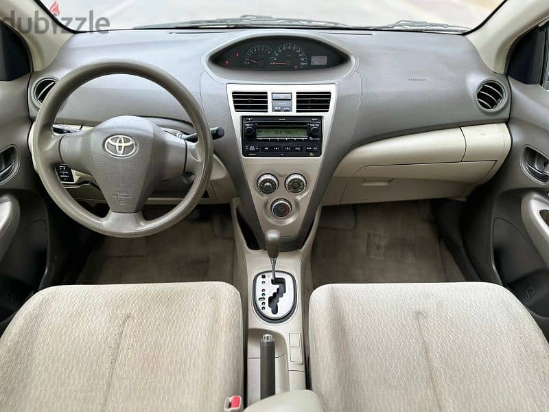 TOYOTA YARIS MODEL 2013  SINGLE OWNER FAMILY USED CAR FOR SALE 5