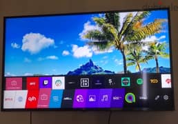 LG 55”inch smart 4K UHD WebOS tv magic remot and built in receiver 0