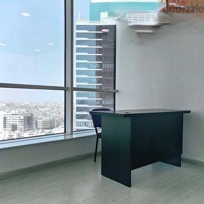 Commercial office  on lease in Sanabis Fakhroo tower  for only 91bd mo