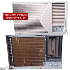 Frego 2 ton window ac and other items for sale with fixing