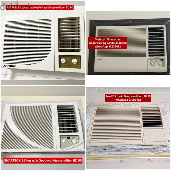 Frego 2 ton window ac and other items for sale with fixing 18