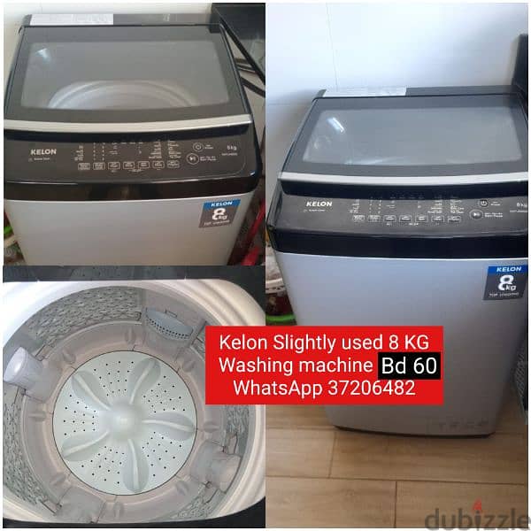 Toshiba washing machine and other items for sale with Delivery 19