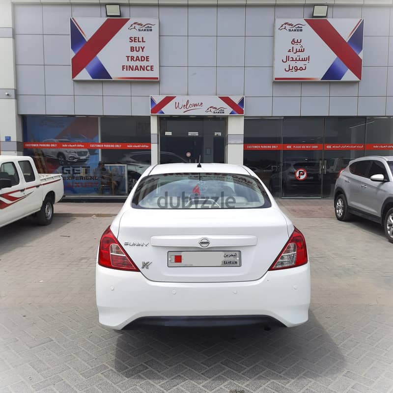 Nissan Sunny 2018 used for sale in Good Condition Bahrain 1