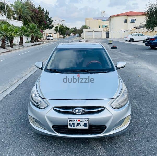 Hyundai Accent 1.6L full option 2016 model for sale. . . . . 2