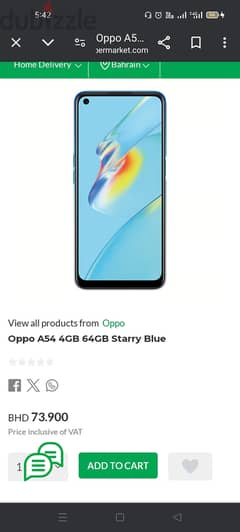 Oppo a54 for sale in good condition 0