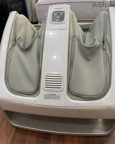 OSIM OS-8002 uSqueez Foot, Ankle & Calf Massager