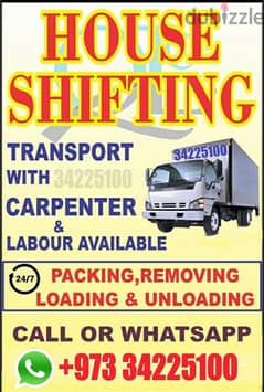 Office Furniture House Furniture Moving Packing Transport labours