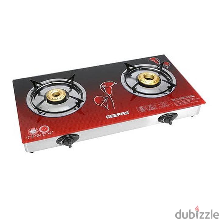 2 BURNER AUTOMATIC GAS STOVE WITHOUT CYLINDER 1