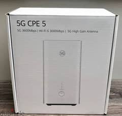 NEW in Box 5G CPE Pro 5 Router