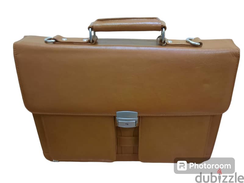 Genuine leather laptops BAG 5