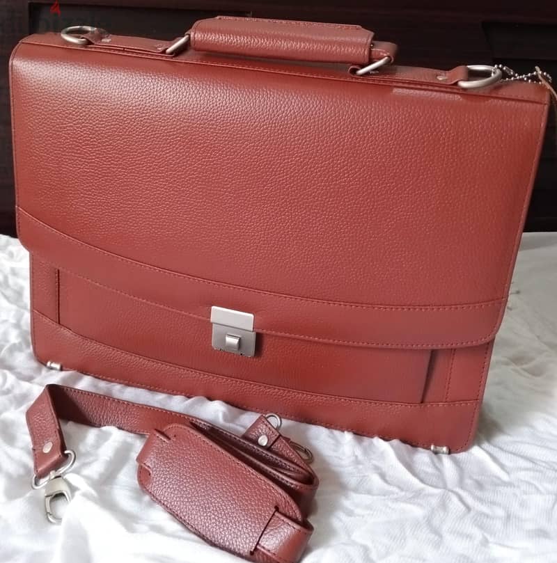 Genuine leather laptops BAG 13