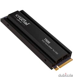 Crucial T500 m. 2 PCIe Gen4 NVMe SSD for PC and PS5