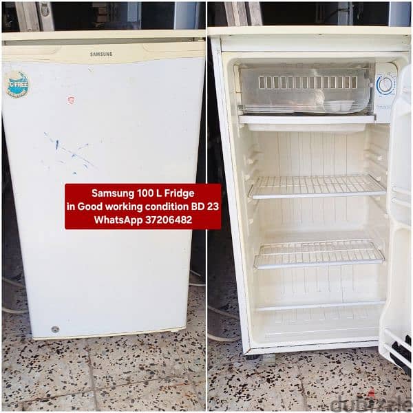 Single door fridge and other items for sale with Delivery 0