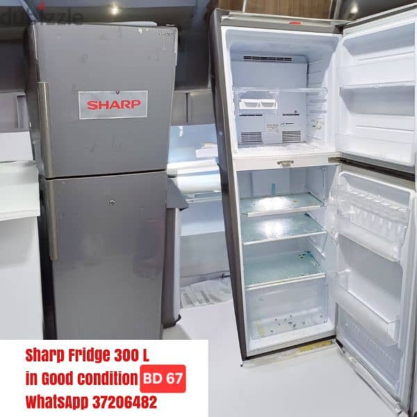 Single door fridge and other items for sale with Delivery 13